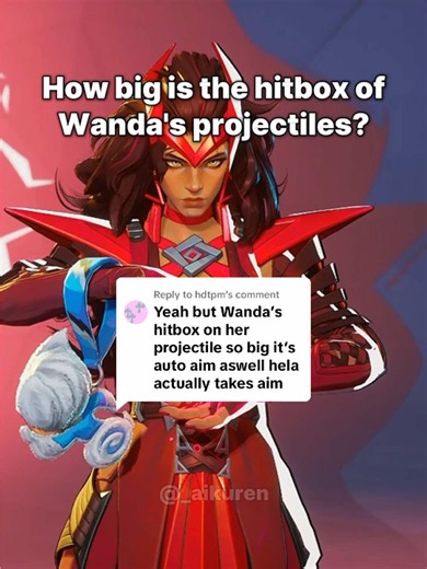 Replying to @hdtpm “Nerf Wanda’s projectile hitbox” #marvelrivals #scarletwitch