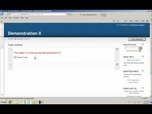 Moodle - Share Course Content