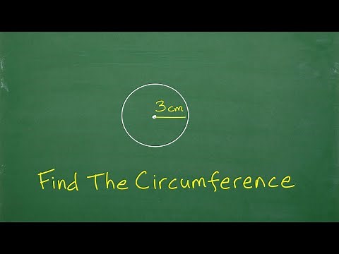 What’s the Circumference of a circle with radius = 3cm? Let’s learn about circles!