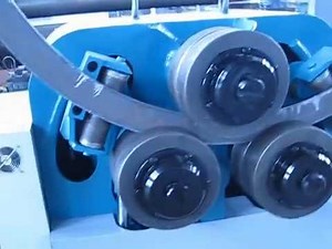 Section and Pipe Bending Machine W24S 16 | Hydraulic Profile Bending Machine | Bend Round Pipe