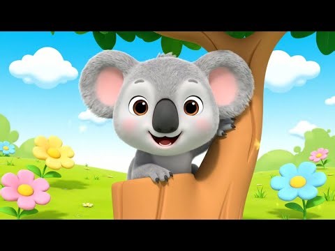 Baby Koala Hugs the Wrong Tree 🐨🌳 | 3D Animated Nursery Rhyme for Kids