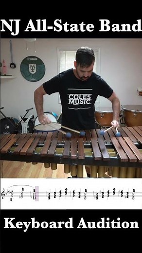 NJ All-State Mallet Audition Study