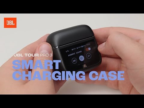 JBL | Tour Pro 3: Discover the next-gen Smart Charging Case