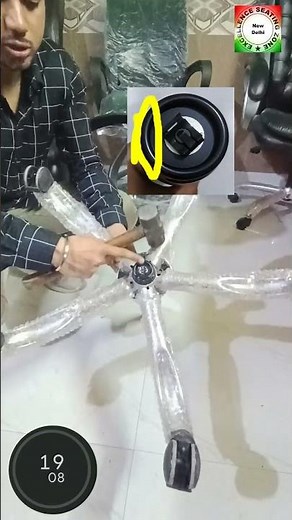 Computer Chair Dismantle challenge Within 1 Minute