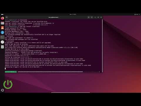 Ubuntu/Debian – Cara Menginstal traceroute di Linux (sudo apt install traceroute)