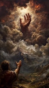 The Hand of God Writes the Ten Commandments in Stone – (Exodus 31:18) | Isaiah Cares