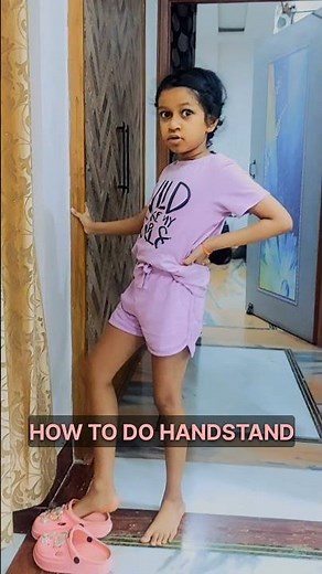 easy way to do handstand for kids