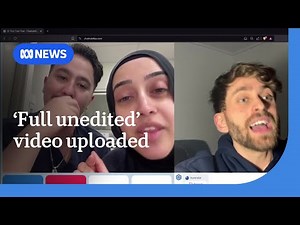 Israeli influencer uploads 'full unedited video' of Sydney nurses | ABC NEWS
