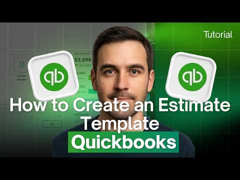 How to Create an Estimate Template in QuickBooks Online | QuickBooks Tutorial 2026