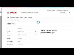 Installer Services Portal: Activate a Cloud Panel via RPS