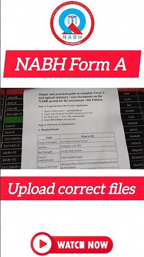 NABH Form A Re-Assessment | Step-by-Step Complete Guide | NABH 6th Edition