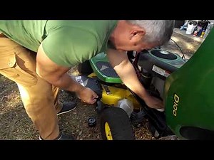 Oil Change & Tune-Up: Riding Mower, Step-by-Step: John Deere 2019