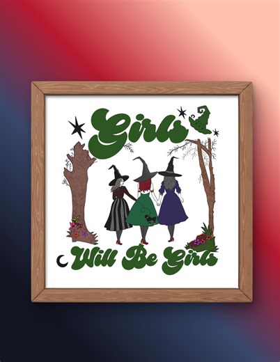 Girls Will Be Girls Sticker - Etsy