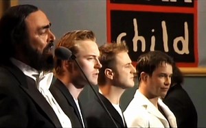 经典现场之-帕瓦罗蒂（Pavarotti）携Boyzone现场演绎No Matter What（1999）