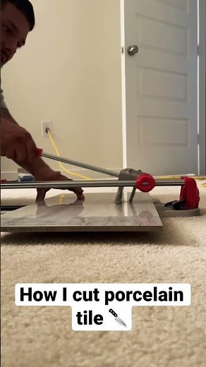Tip on how to use tile snap cutter 🔪✅