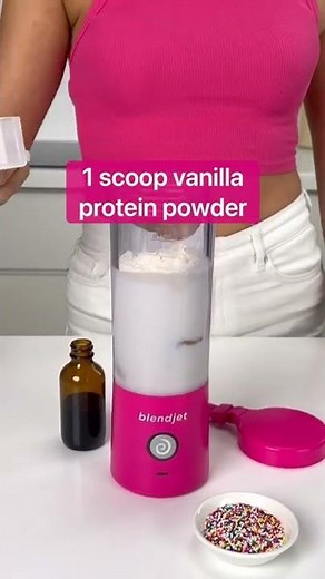 Cake Batter Protein Shake BlendJet Recipe