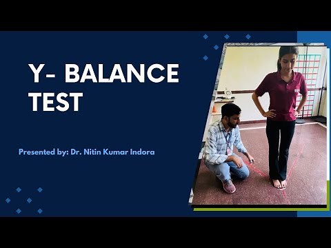 || Y -Balance Test ||Modified Star Exertion Balance Test || Assessment || By Dr. Nitin Kumar Indora