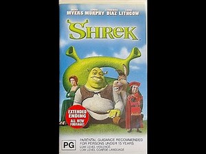 Opening to Shrek 2001 VHS Australia