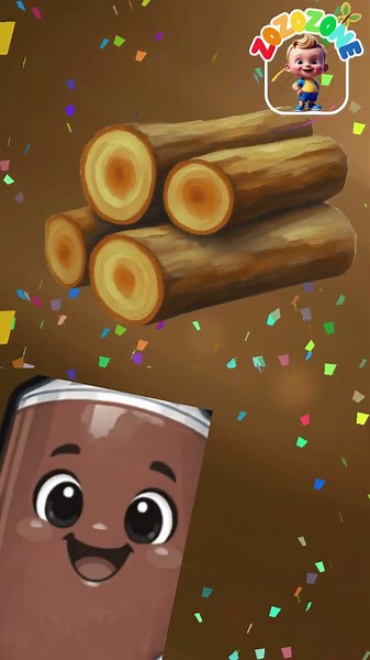 🤎 اللون البني للأطفال | تعلم الألوان مع زوزو 🎨 | Brown Color