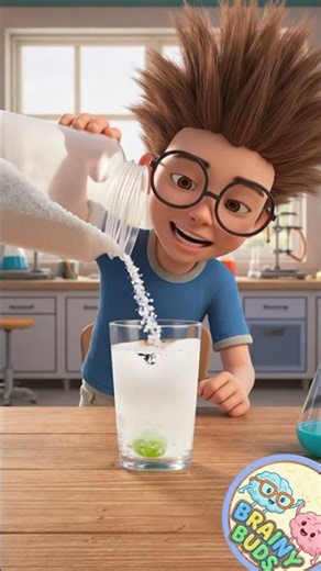 The Giant LOG Floats! 🪵🌊 (Density Diver) #BrainyBuds #Shorts