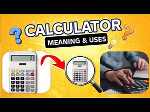 Calculator Meaning in English | Calculator Definition with Examples | Pronex