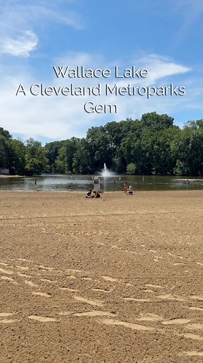 We LOVE Wallace Lake in Berea.If you’re looking for a relaxing day, playing in the sand, this is the spot. They also have concessions where you can get food and Honey Hut ice cream 🍦. You can swim here when water levels are safe for swimming and there are lifeguards on duty. Our favorite part of Wallace Lake is the sand. It’s smooth and not rocky. The kids love building with it.There are really nice new bathrooms. Wallace Lake, Berea, OH 44017 #cleveland #metroparks #thisiscle #clevelandvibes #