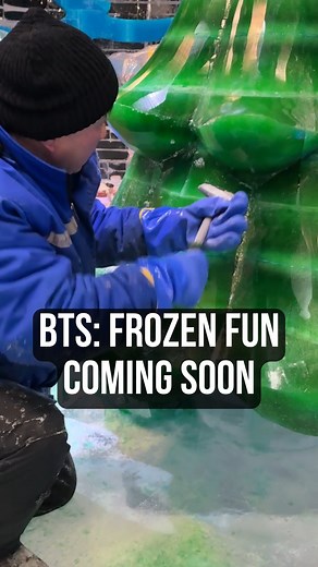 1.8K views · 167 reactions | BEHIND THE SCENES: Opening soon on Nov. 7, artisans are putting the finishing touches on ICE! featuring A Charlie Brown Christmas. See their magic in frozen form thru Jan. 3 at Gaylord Opryland. ️ ChristmasAtGaylordOpryland.com/ice #NashvilleChristmas #Nashville #ACountryChristmas #SoMuchChristmas #FamilyFun #BehindTheScenes | Gaylord Opryland Resort & Convention Center | Facebook