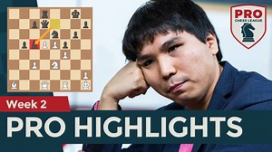 23 reactions | Wesley So achieved a perfect score and a host of players sacrificed bishops and knight in week two of the PRO Chess League. IM David Pruess analyzes many amazing moments. | PRO Chess League | Facebook