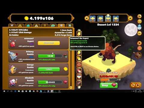 How to cheat in Clicker Heroes with Cheat Engine (Epic Way) (FREE) 2023 WORKING!