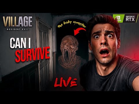 Resident Evil Village: Can I Escape the Basement? | THE BABY MONSTER IS HERE! 💀 #livestream