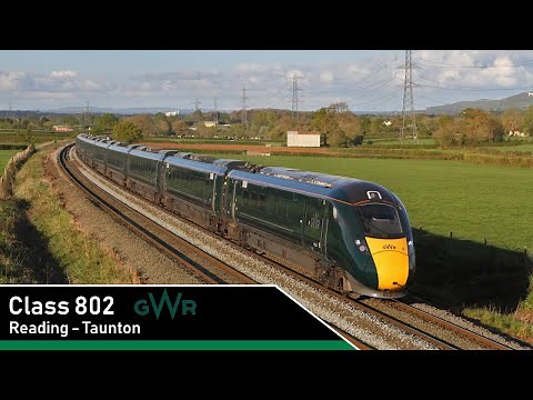 [4K] Great Western Railway | Class 802 - Reading to Taunton