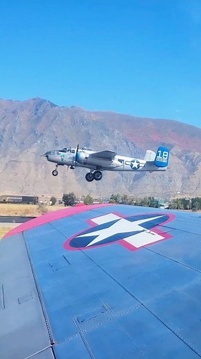 Love the sound of a B-25 in the morning!!!🔊 #b25 #b25mitchell #history #doolittleraiders #Doolittle #ww2 #history #onthisday #thisdayinhistory #aviation #aircraft #warbird #aviationgeek #engineering | Commemorative Air Force Mile High Wing