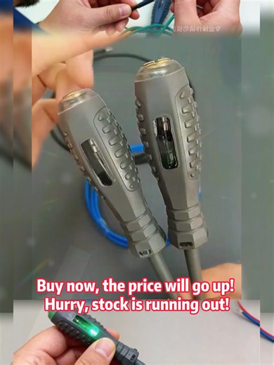 Essential 2-in-1 Voltage Tester Screwdriver for Electricians