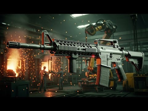Inside the AR-15 Factory: From Raw Steel Forging to Final Rifle (Full Process)