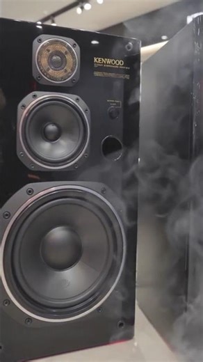 Kenwood speaker woofer amplifier complete sound system heavy bass woofer Tower speaker woofer