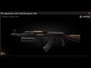 EFT- AK underbarrel grenade launcher GP-25
