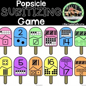 Subitizing Numbers 1-20