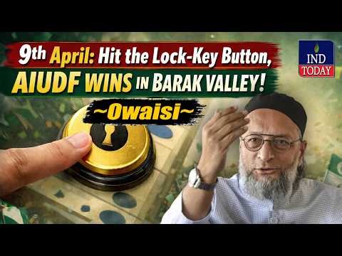 Asaduddin Owaisi Urges Voters to Press Lock-Key Symbol, on April 9