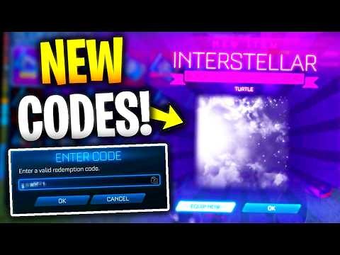 Rocket League ALL NEW Redeem Codes!