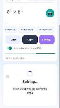 Step by step Math and Algebra Solver