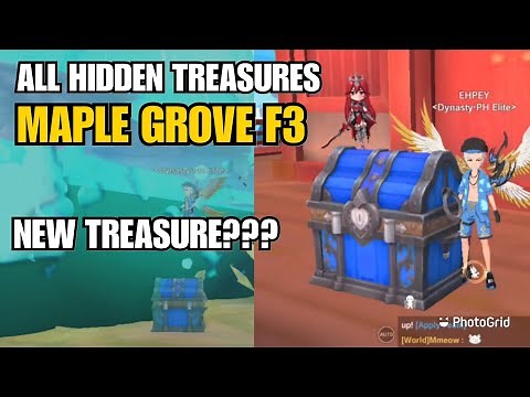 The Legend of Neverland: How To Get Hidden Treasure Chest in Maple Grove - F3 Map