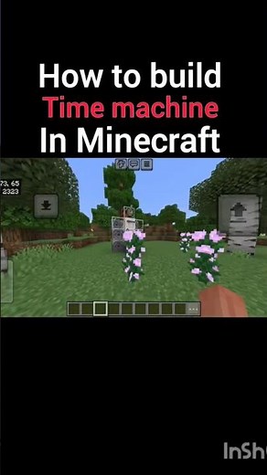 How to build a Time Machine in Minecraft 😯😱😎💀#minecraftshorts #build #minecraft #minecraftrestone