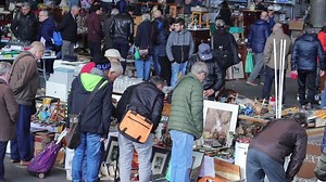 Alternative Market, People, Old. Free Stock Video