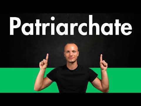 How to Pronounce PATRIARCHATE (Correctly)