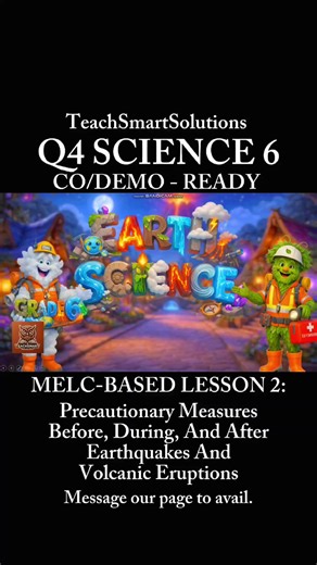 Earthquake and Volcano Preparedness Lessons for Science 6
