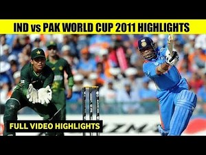 India Vs Pakistan World Cup 2011 Semi Final full HD All time Thriller Extended Highlights HD