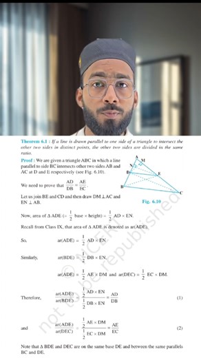 CBSE 10 Ch -Triangle most important questions of NCERT | #viralvideo #cbse #pyqs #boards2026 #imp
