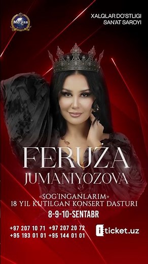 18 yil kutilgan konsert!