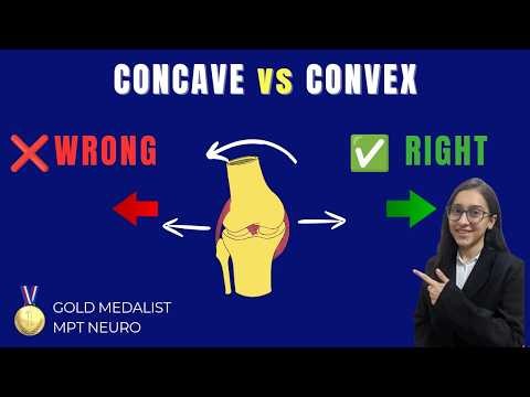 Concave Convex Rule Made EASY 🔥 | Stop Making This Mistake | Physiotherapy CET & BPT