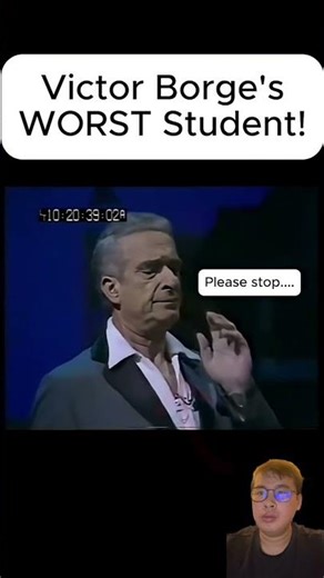 Victor Borge's piano lesson goes hilariously wrong!